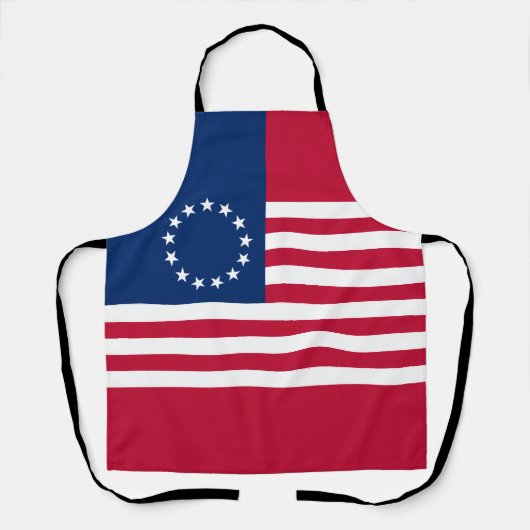 Betsy Ross American Flag Schort (Voorkant)