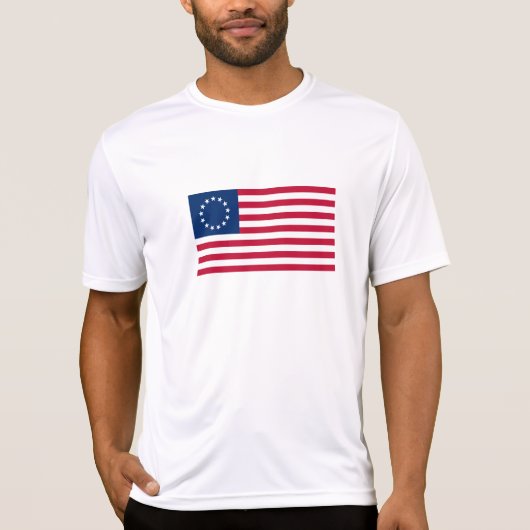 Betsy Ross American Flag T-shirt (Voorkant)