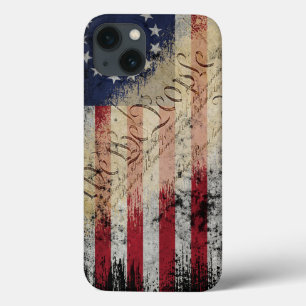  Betsy Ross Amerikaanse vlag iPhone 13 Hoesje
