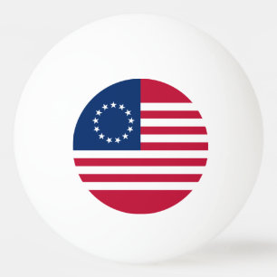 Betsy Ross Amerikaanse vlag Pingpongballen