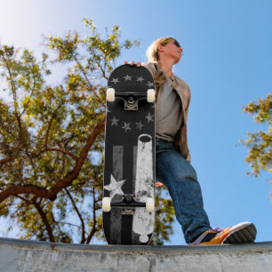 Betsy Ross Amerikaanse Vlag Star en Cannon S Skateboard