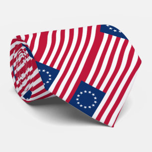 Betsy Ross Amerikaanse vlag Stropdas