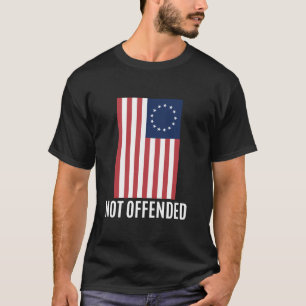 Betsy Ross Amerikaanse vlag VS Patriottisch niet b T-shirt