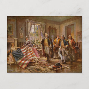Betsy Ross Briefkaart