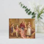Betsy Ross-Briefkaart Briefkaart (Staand voorkant)