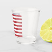 Betsy Ross Flag Design Geschoten glas (Rechts)