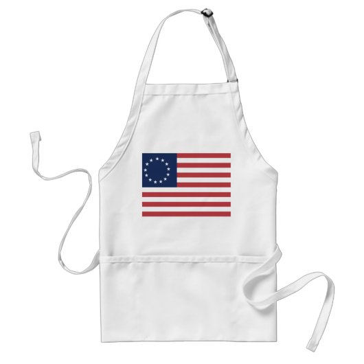Betsy Ross Flag Design Schort (Voorkant)