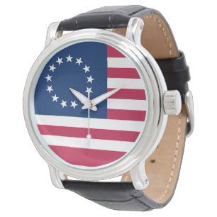 Betsy Ross Flag Horloge