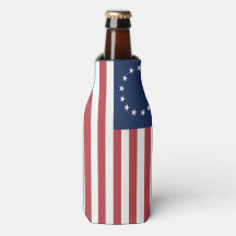Betsy Ross Flag Ontwerp Fles Koeler