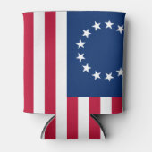 Betsy Ross Old Glory American Vlag Blikjeskoeler (Voorkant)