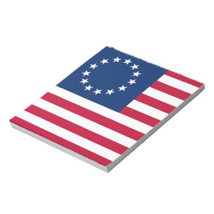Betsy Ross Old Glory American Vlag Notitieblok