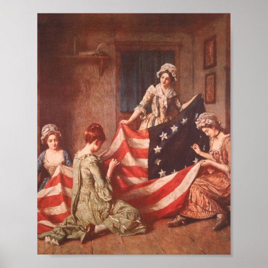 Betsy Ross Poster (Voorkant)