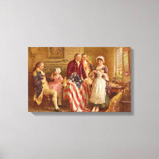 Betsy Ross toile enroulée Imprimer