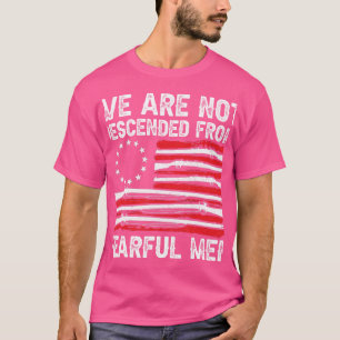 Betsy Ross US Flag Military Army Pistool op 4 juli T-shirt