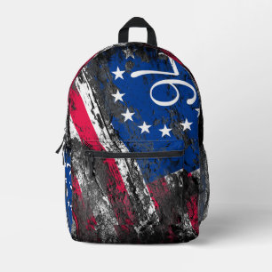 Betsy Ross Vlag 1776 Patriottische 4e juli Bedrukte Rugzak