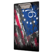 Betsy Ross Vlag 1776 Patriottische 4e juli Klembord (Links)