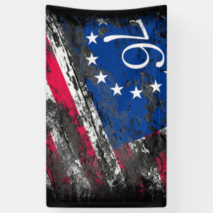 Betsy Ross Vlag 1776 Patriottische 4e juli Spandoek