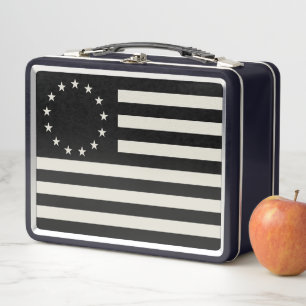 Betsy Ross Vlag Zwart: Amerikaanse sterren cirkel
