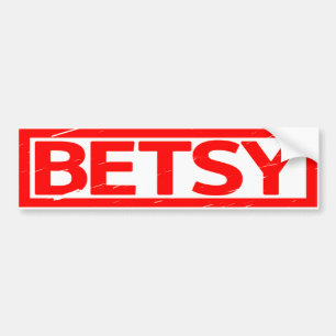 Betsy Stamp Bumpersticker