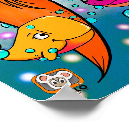 Betsy's World Print, Value Poster Paper (Matte) (Coin)