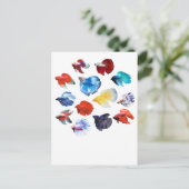 Betta 2 briefkaart (Staand voorkant)