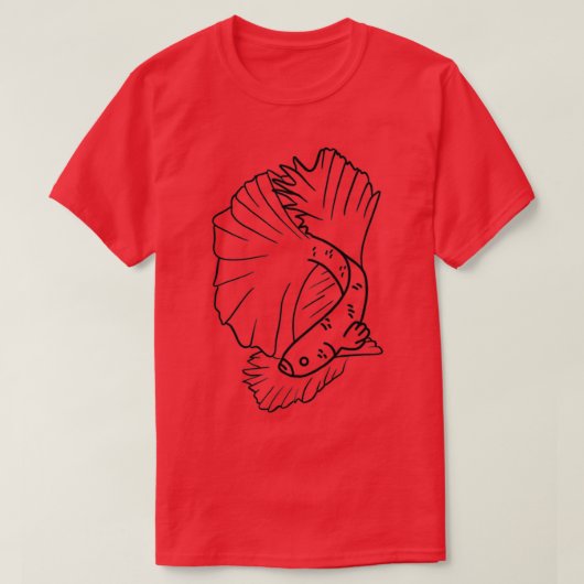 Betta 6 t-shirt (Design voorkant)
