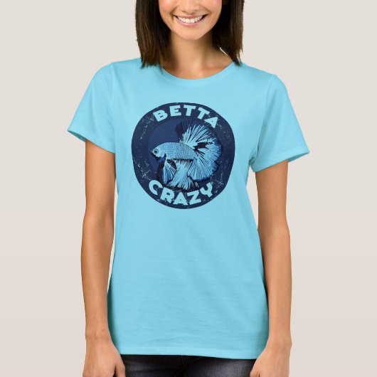 Betta Crazy - T-shirt femme (Devant)