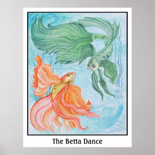 Betta Dance Poster (Voorkant)