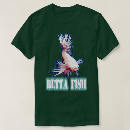 Betta Fish 1 T-shirt (Design voorkant)