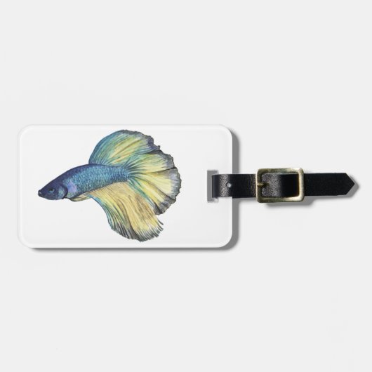 Betta Fish Bagagelabel (Voorkant horizontaal)