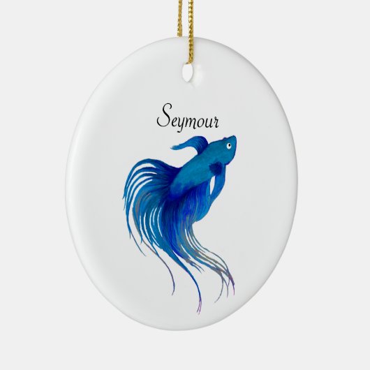 Betta Fish Ceramic Ornament (Rechts)