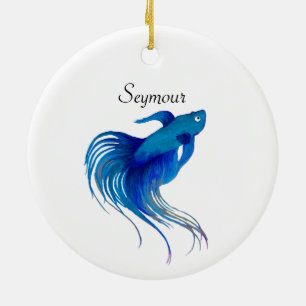Betta Fish Ceramic Ornament