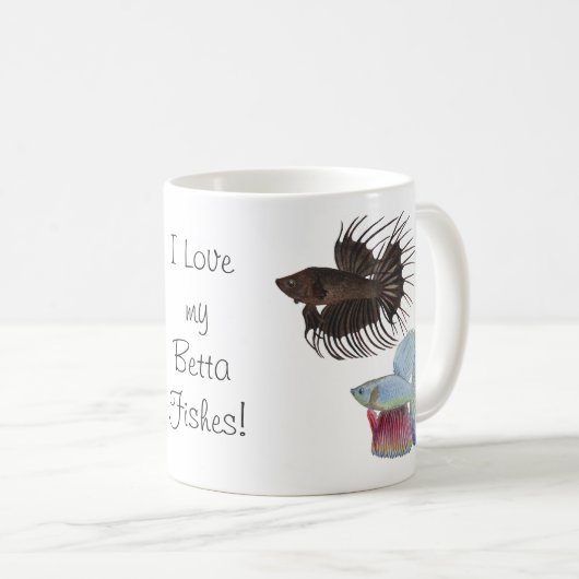 Betta Fish Coffee Mug (Devant droit)