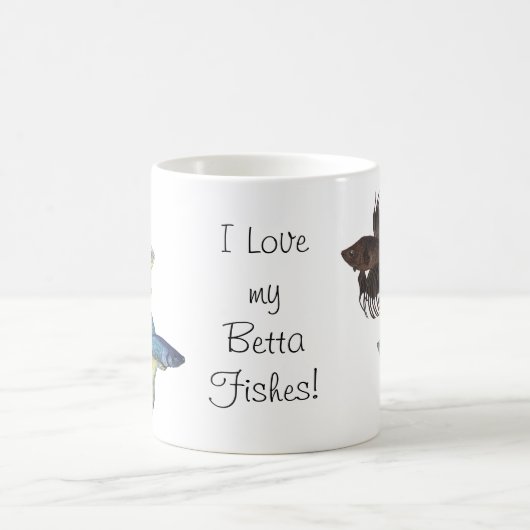 Betta Fish Coffee Mug (Centre)