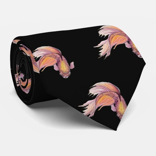 Betta Fish Cravate (Roulé)