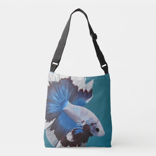 Betta Fish Crossbody Tas (Voorkant)