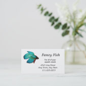 Betta Fish Fish ou Carte de visite Aquarium (Debout devant)