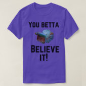 Betta Fish Funny Shirt (Design voorkant)