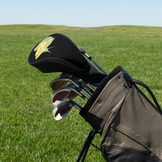 Betta Fish Golf Head Hoesje Golfheadcover (Insitu)