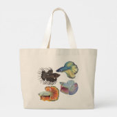 Betta Fish Grand Sac fourre-tout (Dos)