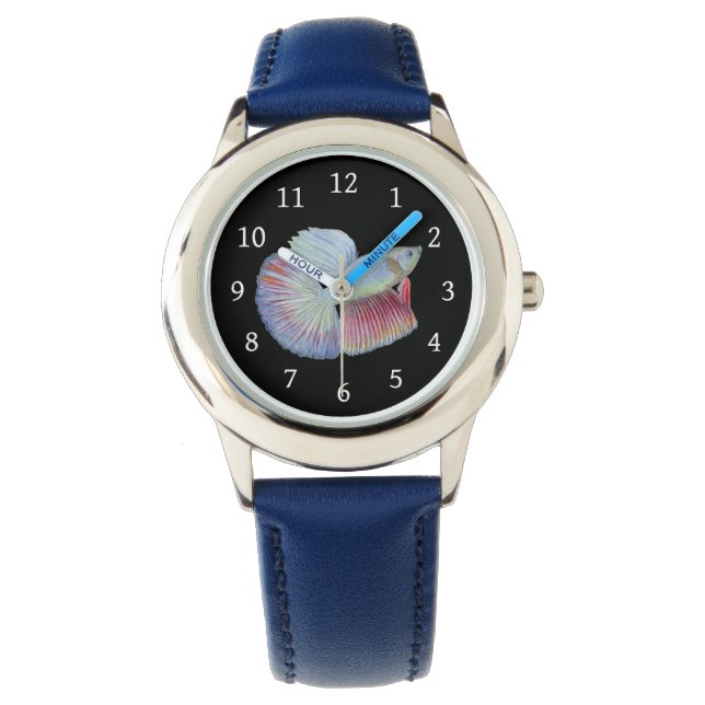 Betta Fish Horloge (Voorkant)