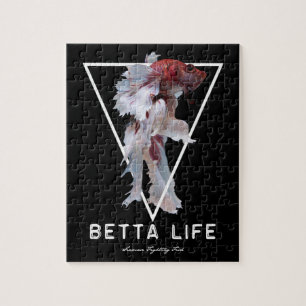 Betta Fish Modern Design Legpuzzel