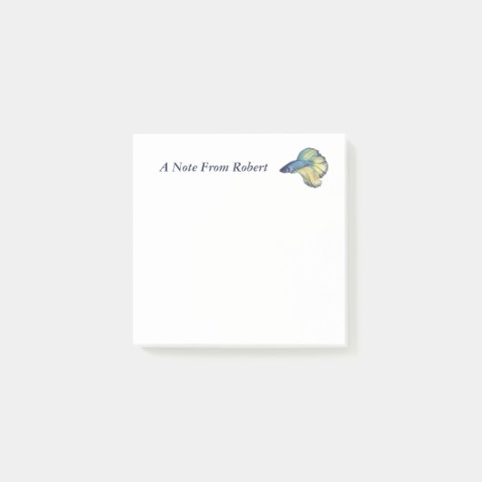 Betta Fish Post-it® Notes (Voorkant)