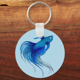 Betta Fish Sleutelhanger
