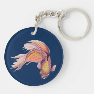 Betta Fish Sleutelhanger