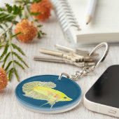 Betta Fish Sleutelhanger (Voorkant Rechts)