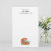 Betta Fish Stationery Briefpapier (Staand voorkant)