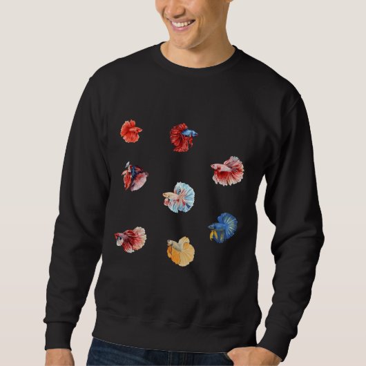 Betta Fishes Trui (Voorkant)