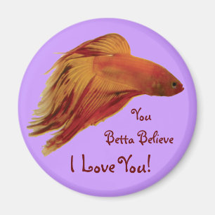 Betta - Love You Magnet Magneet
