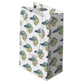 Bétta Poisson Petite Sac Cadeau (Dos Angle)